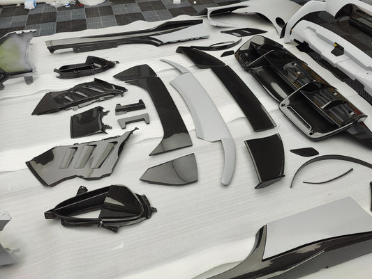 Ferrari SF90 to SF90XX Carbon Fiber Aero Body Kit – Full Conversion Package