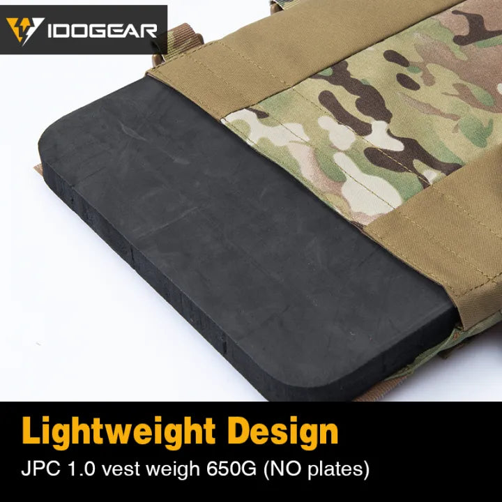 IDOGEAR JPC 1.0 Vest Tactical Plate Carrier