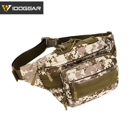 IDOGEAR Tactical Fanny Pack Waist Bag Camo Waist Pack Gear Tactical Pouch 3544