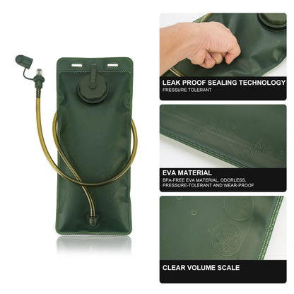 Mardingtop Hydration Bladder, 2.5 Liter Leak Proof Water Bladder