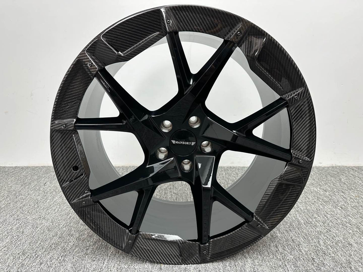 Forged Aluminum Alloy Wheels Rim With Dry Carbon Cover for Lamborghini URUS