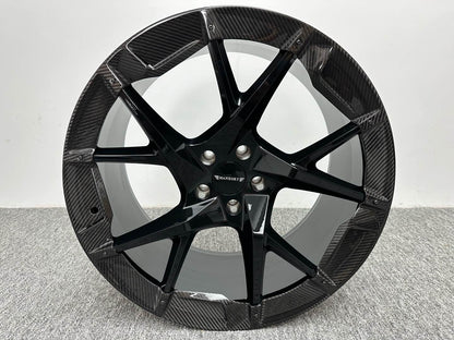 Forged Aluminum Alloy Wheels Rim With Dry Carbon Cover for Lamborghini URUS