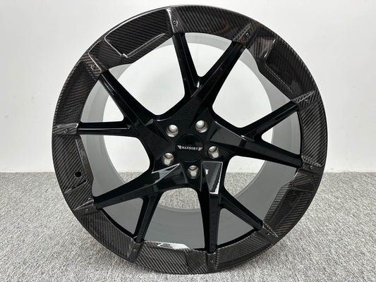 Forged Aluminum Alloy Wheels Rim With Dry Carbon Cover for Lamborghini URUS
