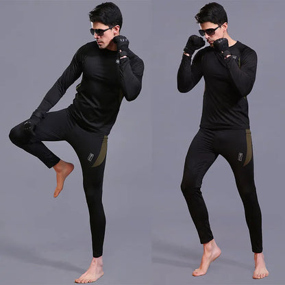 Fleece Thermal Underwear Set