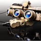 FMA Tactical Coyote GPNVG18 Dummy Model Night Vision Goggles & L4G19 NVG Helmet Mount Plastic Bracket