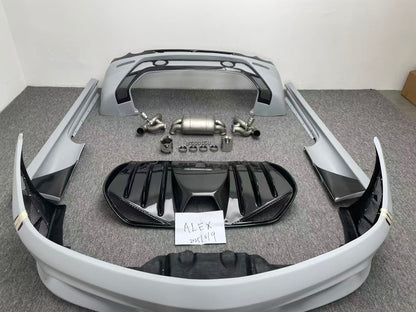 Scuderia Style Partial Carbon Fiber Conversion Body Kit for Ferrari F430 2005-2009