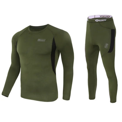 Fleece Thermal Underwear Set