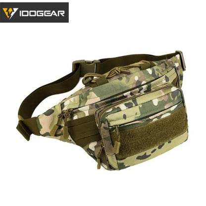 IDOGEAR Tactical Fanny Pack Waist Bag Camo Waist Pack Gear Tactical Pouch 3544