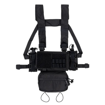 IDOGEAR MK3 Tactical Chest Rig Modular Lightweight Hunting Vest Full Set 5.56 Mag Pouch