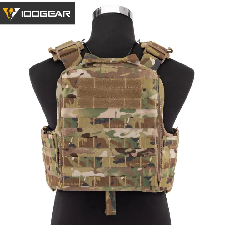 IDOGEAR Cherry Molle Plate Carrier Tactical CPC VesT With 2 Dummy Plate