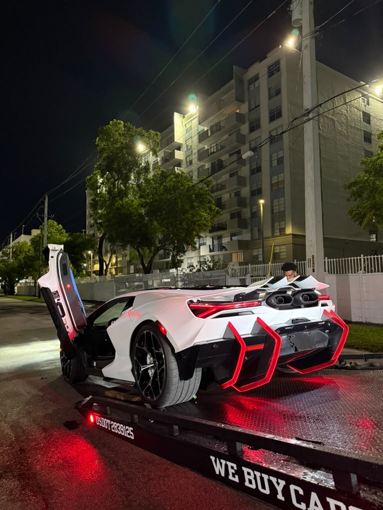 Duke Style Matte Dry Carbon Fiber Body Kit for Lamborghini Revuelto