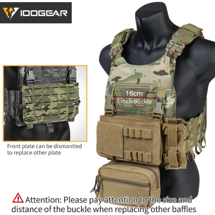 IDOGEAR LSR Tactical Vest Molle Modular