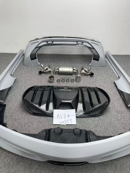 Scuderia Style Partial Carbon Fiber Conversion Body Kit for Ferrari F430 2005-2009