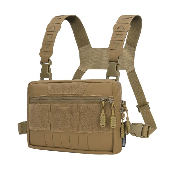 TOPTACPRO Tatcical Chest Rig Bag Chest Recon Bag MOLLE 8511