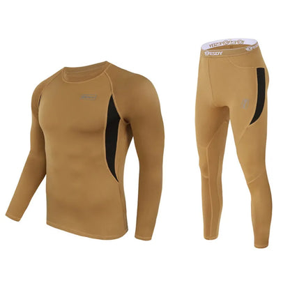 Fleece Thermal Underwear Set