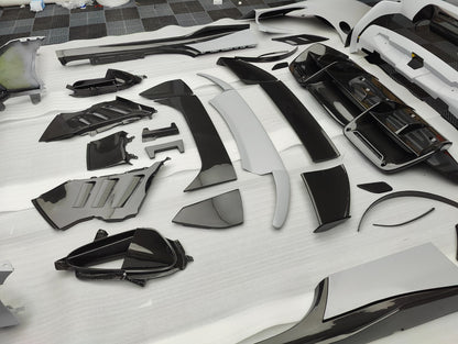 Ferrari SF90 to SF90XX Carbon Fiber Aero Body Kit – Full Conversion Package