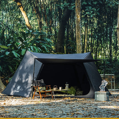 Black Tigris Nebula Series Backpacking Shelter 3000mm Waterproof Rating