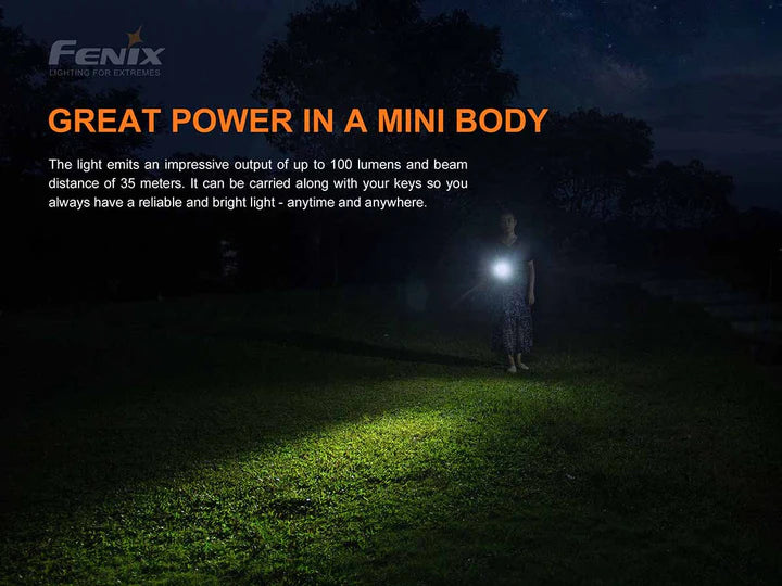 FENIX E01 V2.0 AAA FLASHLIGHT