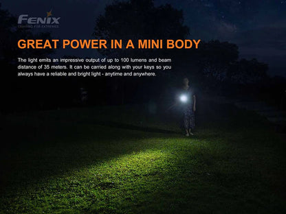 FENIX E01 V2.0 AAA FLASHLIGHT