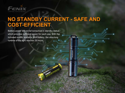 FENIX E01 V2.0 AAA FLASHLIGHT