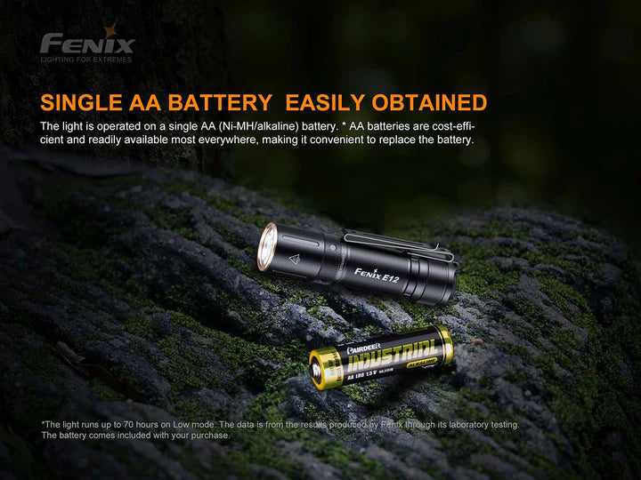 FENIX E12 V2.0 AA FLASHLIGHT