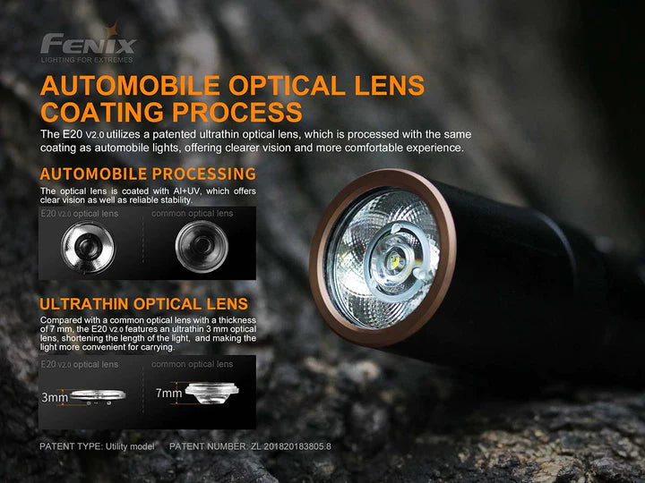 FENIX E20 V2.0 AA FLASHLIGHT