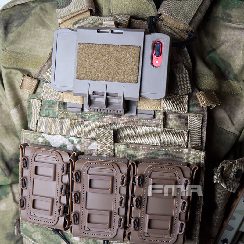 FMA Iphone 7/8 Plus Mobile Pouch For Molle BK/DE/FG TB1320