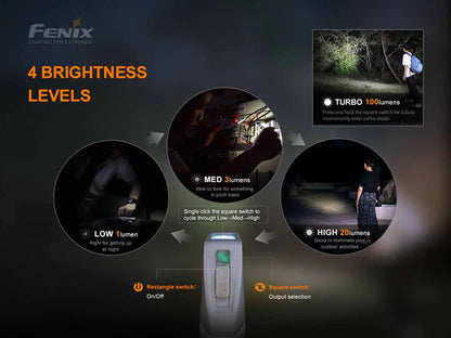 FENIX E-STAR EMERGENCY FLASHLIGHT