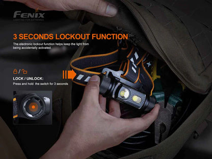 FENIX HM70R RECHARGEABLE HEADLAMP