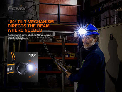 FENIX HM70R RECHARGEABLE HEADLAMP