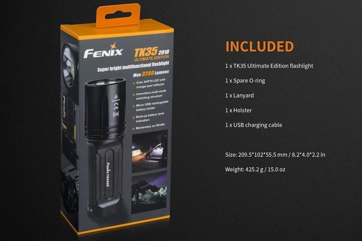 TK35UE FENIX FLASHLIGHT