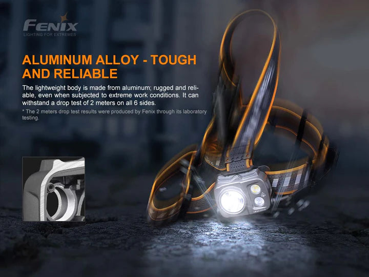 FENIX HP25R V2.0 RECHARGEABLE HEADLAMP