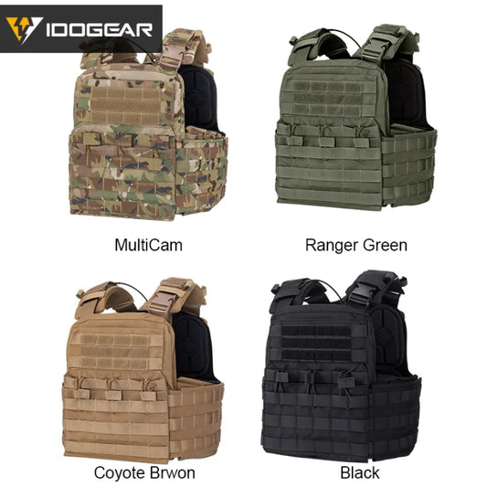 IDOGEAR Cherry Molle Plate Carrier Tactical CPC VesT With 2 Dummy Plate