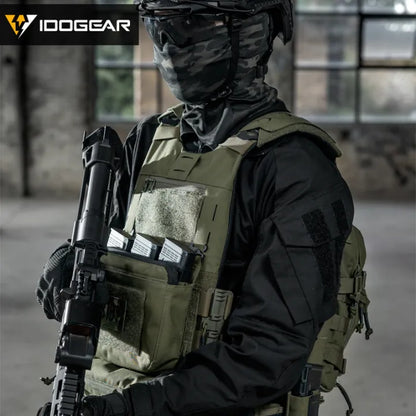 IDOGEAR 3.0 FCSK Quick Release Tactical Vest With Elastic Sides Plate Carrier