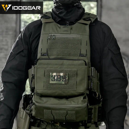 IDOGEAR 3.0 FCSK Quick Release Tactical Vest With Elastic Sides Plate Carrier