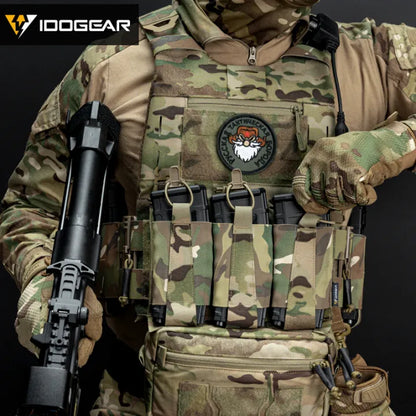 IDOGEAR 3.0 FCSK Quick Release Tactical Vest With Elastic Sides Plate Carrier