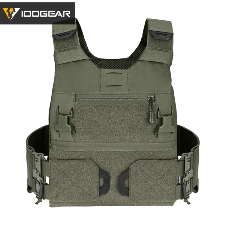 IDOGEAR 3.0 FCSK Quick Release Tactical Vest With Elastic Sides Plate Carrier