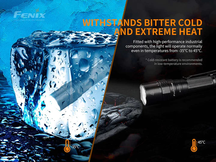 FENIX PD40R V2.0 RECHARGEABLE FLASHLIGHT