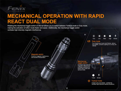 FENIX TK22 TAC TACTICAL FLASHLIGHT