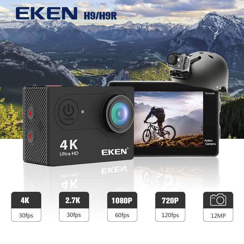 EKEN H9R Action Camera 4K WiFi Full HD 4K30 Waterproof