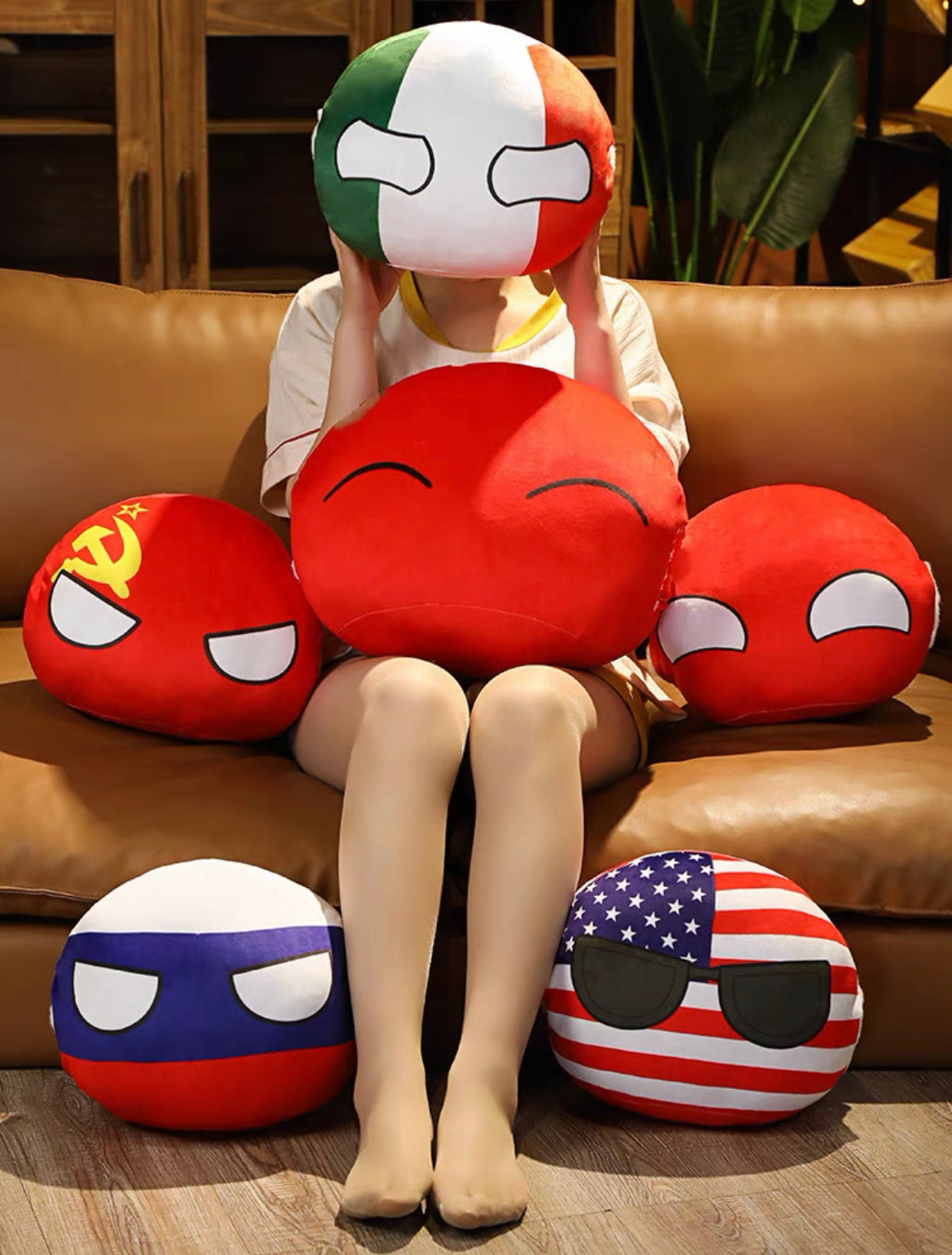 TikTok Countryball Plush Toy