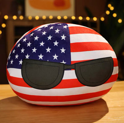 TikTok Countryball Plush Toy