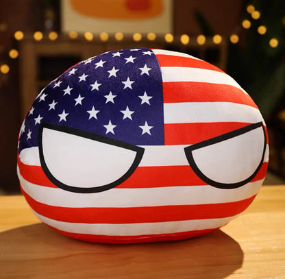 TikTok Countryball Plush Toy