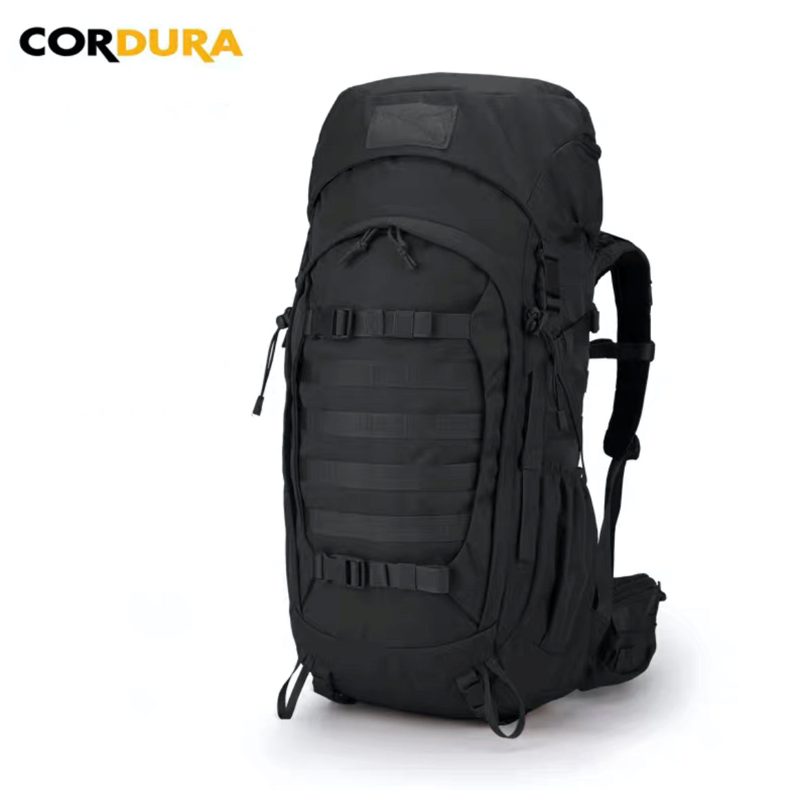 Mardingtop 50L Cordura Molle Hiking Internal Frame Backpacks with Rain Cover