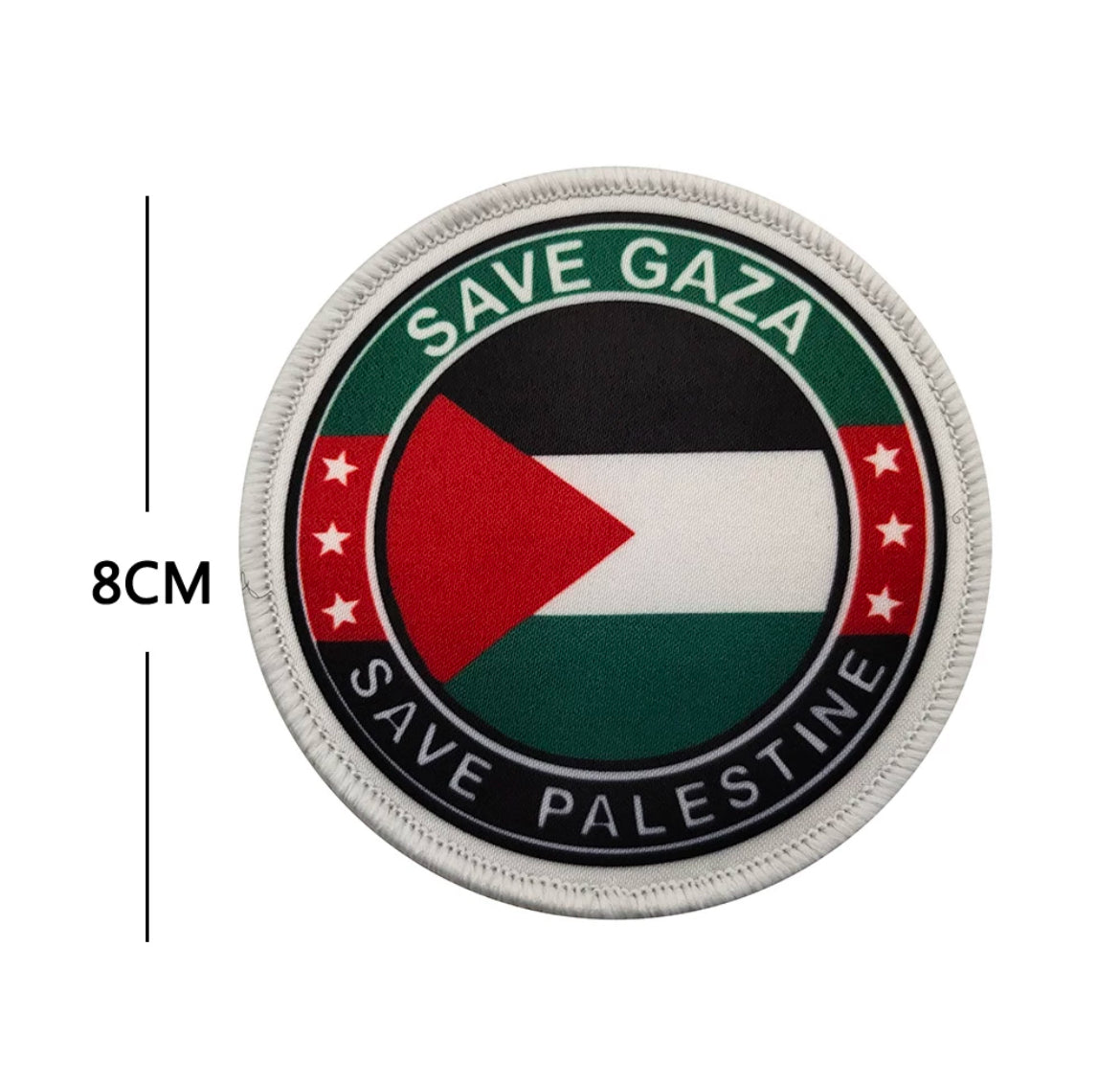 Free Palestine Flag Iron on Patch