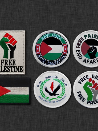 Free Palestine Flag Iron on Patch