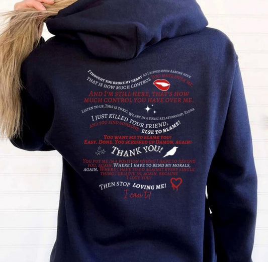 Vampire Diaries Women´s Hoodie