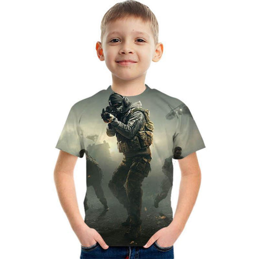 Call of Duty Modern Warfare Graphics Children T-shirt