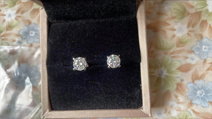 Moissanite Stud Earrings (Custom Work)