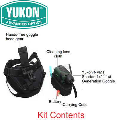 YUKON NVMT SPARTAN 1×24 WITH HEAD MOUNT